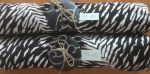 Sarong mit Animal Print schwarz / weiss  P18-112
